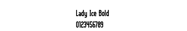 Fuente Lady Ice Bold.ttf